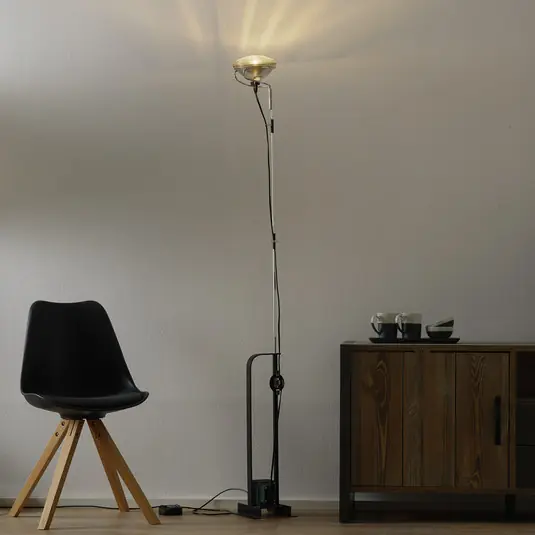 Dokud Zásoby Vydrží Designová stojací lampa FLOS Toio Gx16d-LED černá