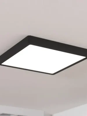 LED panel pro povrchovou montáž Fueva5 IP20 830 černý 28,5x28,5cm Výhodná Nabídka