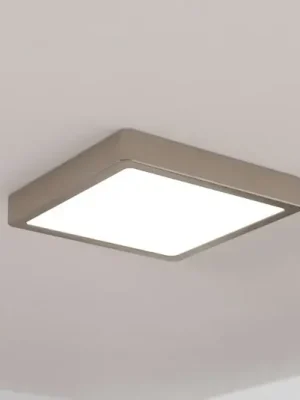 Expresní Doručení LED panel pro povrchovou montáž Fueva 5 IP20 830 nikl 21x21cm
