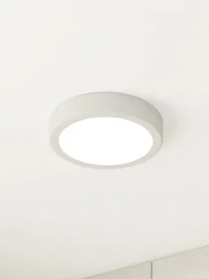 Koupit Online LED stropní svítidlo Fueva 5 IP44 3000K bílé Ø16cm