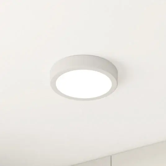 Koupit Online LED stropní svítidlo Fueva 5 IP44 3000K bílé Ø16cm