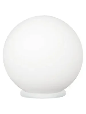 Ověřený Stolní lampa Rondo, Ø 20 cm, bílá