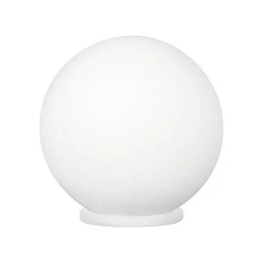 Ověřený Stolní lampa Rondo, Ø 20 cm, bílá