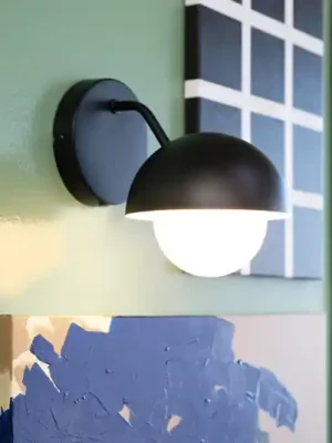 Originální Dyberg Larsen Rose nástěnné světlo černé matné