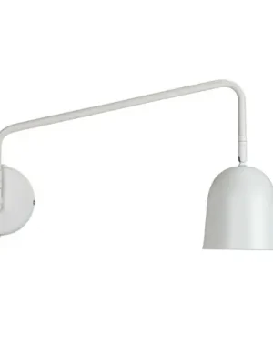 Originální Dyberg Larsen Nástěnné světlo Manchester, bílá, výška 45 cm