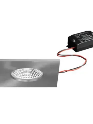 Vestavné bodové svítidlo BRUMBERG LED BB21, nikl 85 x 85 mm, zapínání a Top Prodej