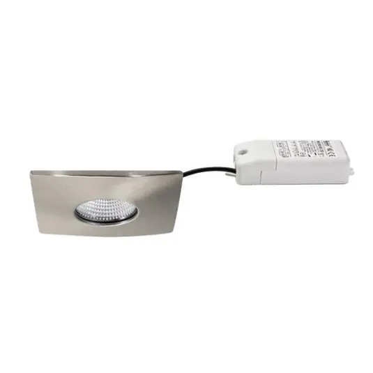Must-Have BRUMBERG Chooose LED downlight hranatý, nikl