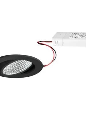 BRUMBERG Kerby-R LED bodovka, 3 000K, černá Omezená Nabídka