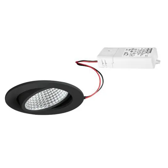 BRUMBERG Kerby-R LED bodovka, 3 000K, černá Omezená Nabídka