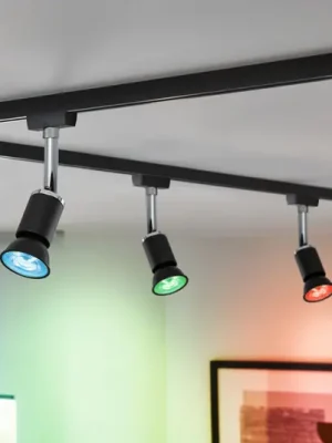Dokud Zásoby Vydrží Paulmann LED GU10 4,8W 350lm ZigBee RGBW černá