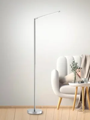 Přímo Od Výrobce LED stojací lampa Dawda se stmívačem, ocel