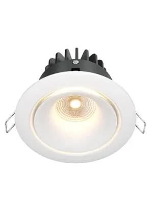 Vestavné svítidlo Maytoni Yin LED, IP20, 3000K, triak, bílé Sleva