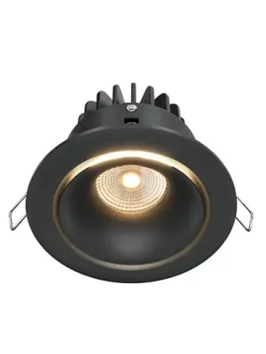 Finální Výprodej Vestavné svítidlo Maytoni Yin LED, IP20, 3000K, triak, černé