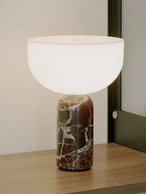 New Works Kizu dobíjecí stolní lampa Rosso Levanto Nejlepší Cena