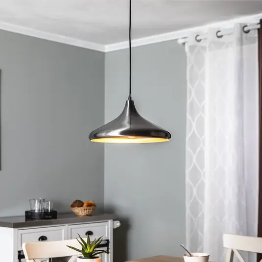 Levný Závěsné svítidlo Berceste 209-S Ø35cm stříbrná