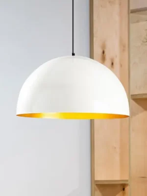 Závěsné svítidlo Berceste 234-S Ø50cm bílá/zlatá Speciální Cena