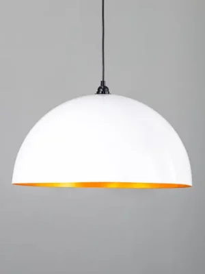Závěsné svítidlo Berceste 236-S Ø60cm bílá/zlatá Akce
