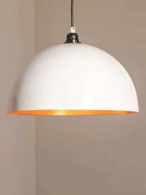 Závěsné svítidlo Berceste 232-S Ø40cm bílá/zlatá Zlevněný