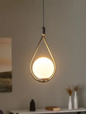 Závěsné svítidlo Mudoni MR-937 1-light černá/opálové sklo Přímo Od Výrobce