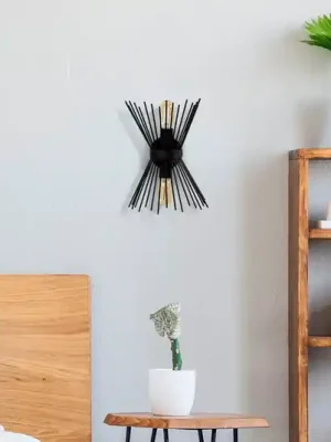 Akce Nástěnné svítidlo Kirpi 3091 šířka 23 cm nahoru/dolů černá