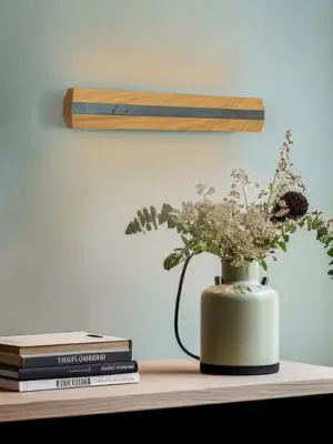 Nástěnné svítidlo Quitani Elis LED, dub/černá Objednat Nyní