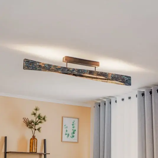 Nová Kolekce Quitani Baloria LED závěsné světlo černá/oxidovaná
