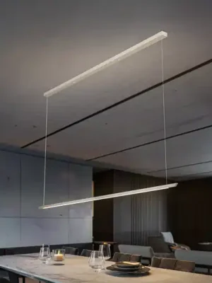 Quitani Niara LED závěsné svítidlo CCT hliník eloxovaný/přírodní Vysoce Kvalitní