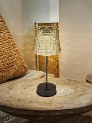 Rychlé Dodání Solární stolní lampa 36634-2S 2 ks černá/kouřová