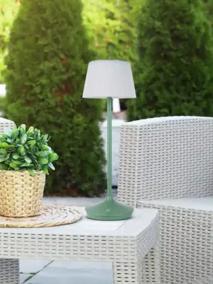 Výhodná Nabídka LED solární stolní lampa Emmi CCT dobíjecí, zelená