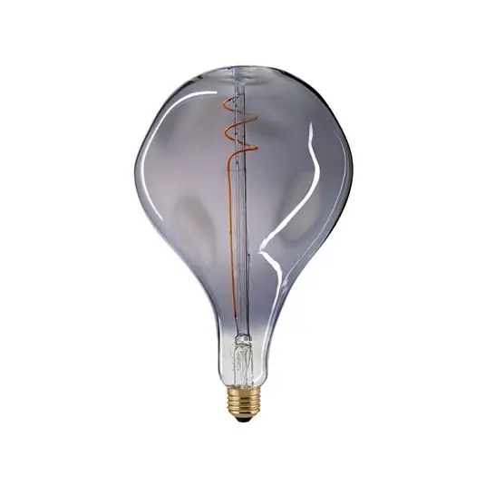 Novinka LED žárovka Giant Drop E27 5W Filament 918 dim titanium