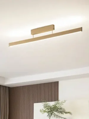 Akční Cena Lucande Smart LED stropní svítidlo Mylosh, zlatá, CCT, Tuya