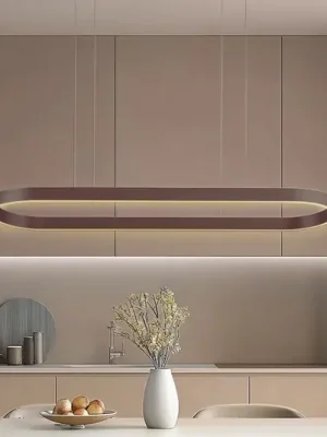 Časově Omezené Lucande Smart LED závěsné svítidlo Melinay, káva, CCT, Tuya