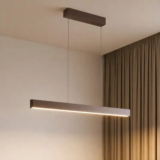 Kup Teď Lucande Smart LED závěsné svítidlo Mylosh, káva, CCT, Tuya