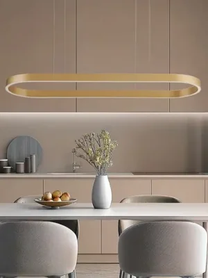 Vysoce Kvalitní Lucande Smart LED závěsné svítidlo Melinay, zlatá, CCT, Tuya