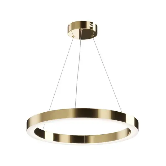 Expresní Doručení Závěsné svítidlo Maytoni Saturno LED, kruhový tvar, mosaz