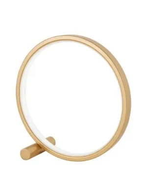 Stolní lampa LED Circle, zlatá Nakupujte Hned