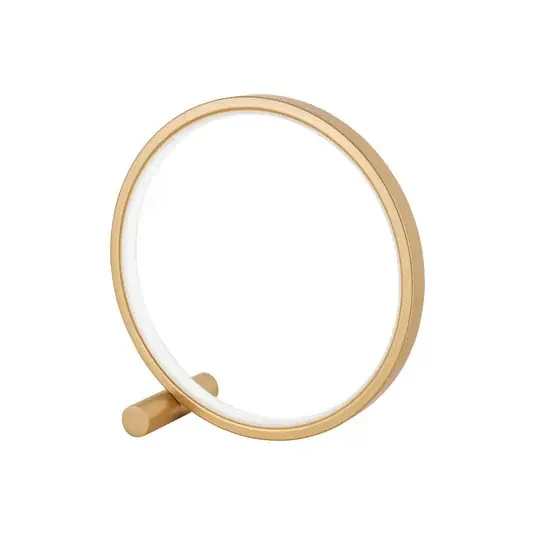 Stolní lampa LED Circle, zlatá Nakupujte Hned