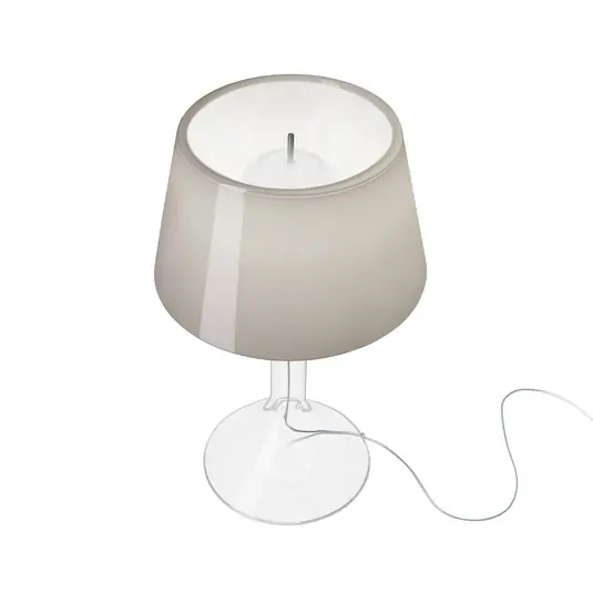 Foscarini LED stolní lampa Chapeaux V, šedá Odeslání Ihned