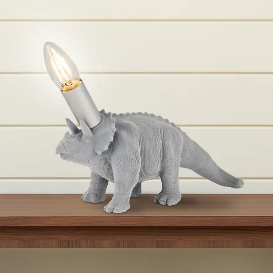 Stolní lampa X Triceratops, keramika Vysoce Kvalitní
