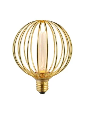 Must-Have LED žárovka Globe, zlatá, E27, 3,5 W, 1 800 K, stmívatelná