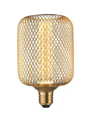 Finální Výprodej Paulmann LED Metallic Glow Zyl Spiral E27 mosazná