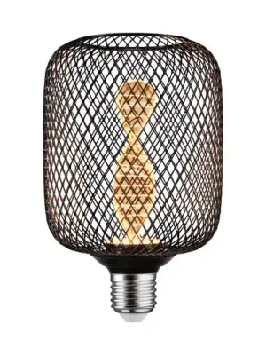 Vrácení Zdarma Paulmann LED Metallic Glow Zyl Helix E27 černá