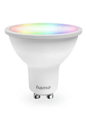 Hama Smart LED žárovka čirá GU10 WLAN Matter 4,9 W RGBW Nízká Cena