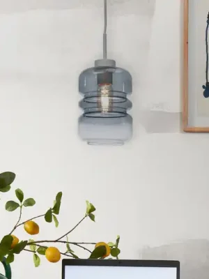 IT‘S ABOUT ROMI Závěsné světlo Verona, světle šedá, Ø 15 cm Originální