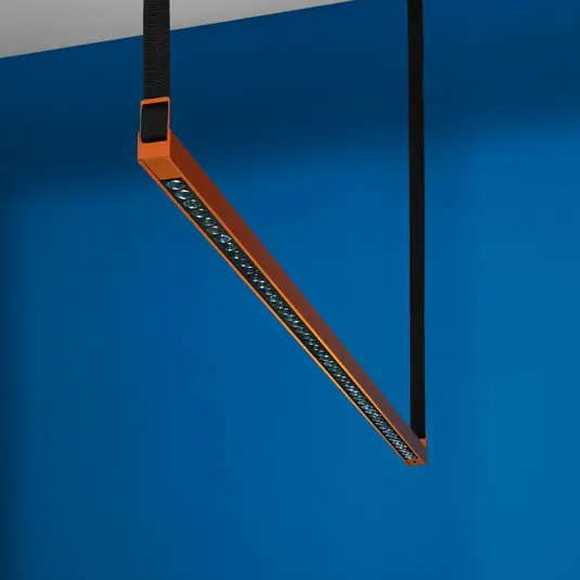 LOOM DESIGN LED závěsné světlo Belto, oranžové Kup Teď