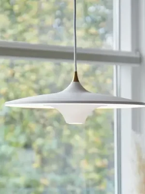 Odeslání Ihned LOOM DESIGN LED závěsné světlo Moja, Ø 42 cm, bílé