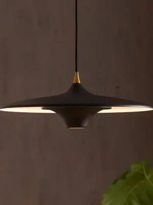 LOOM DESIGN LED závěsné světlo Moja, Ø 42 cm, černé Cenový Hit