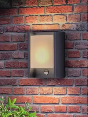 Nástěnné svítidlo Philips LED Arbour UE, senzor, 2 700 K Bezpečná Platba