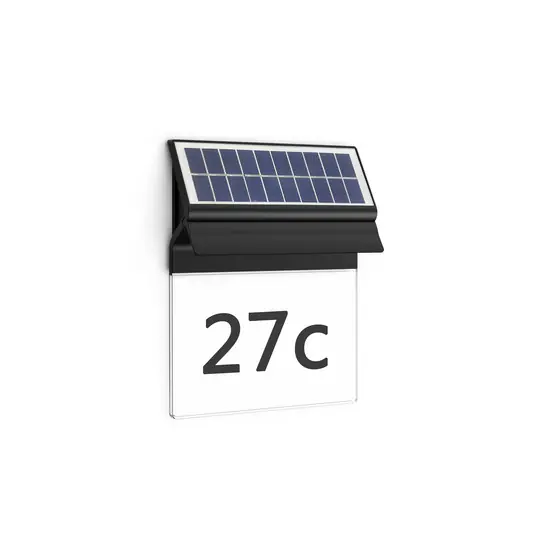 Philips LED solární nástěnné světlo s domovním číslem Enkara Sezónní Sleva