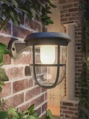 Cenový Hit Solární nástěnné světlo Philips LED Radii